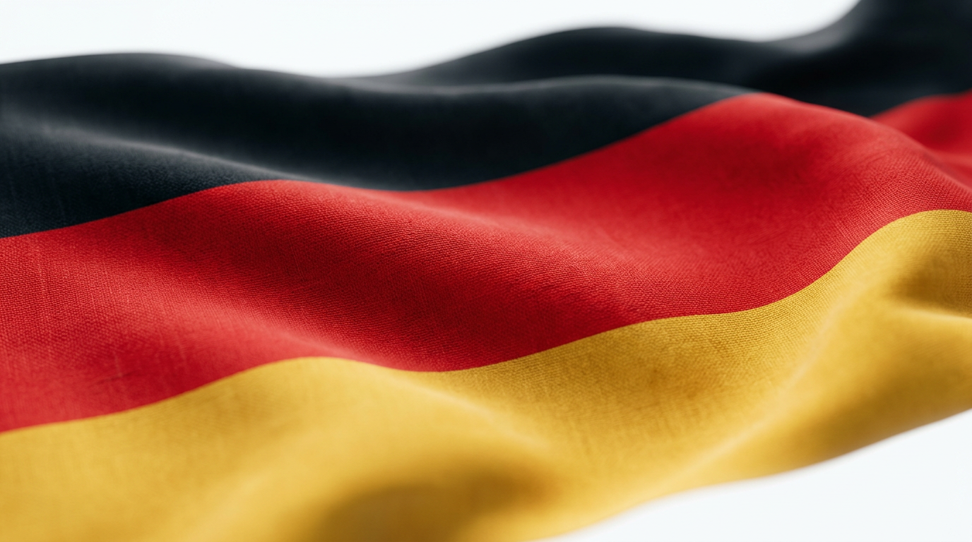 Road to Germany in-app atmosphere with German flag colors
