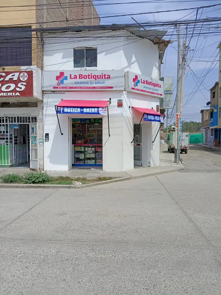 Small retail shopfront in Peru – La Botiquita, context for Peru Caja