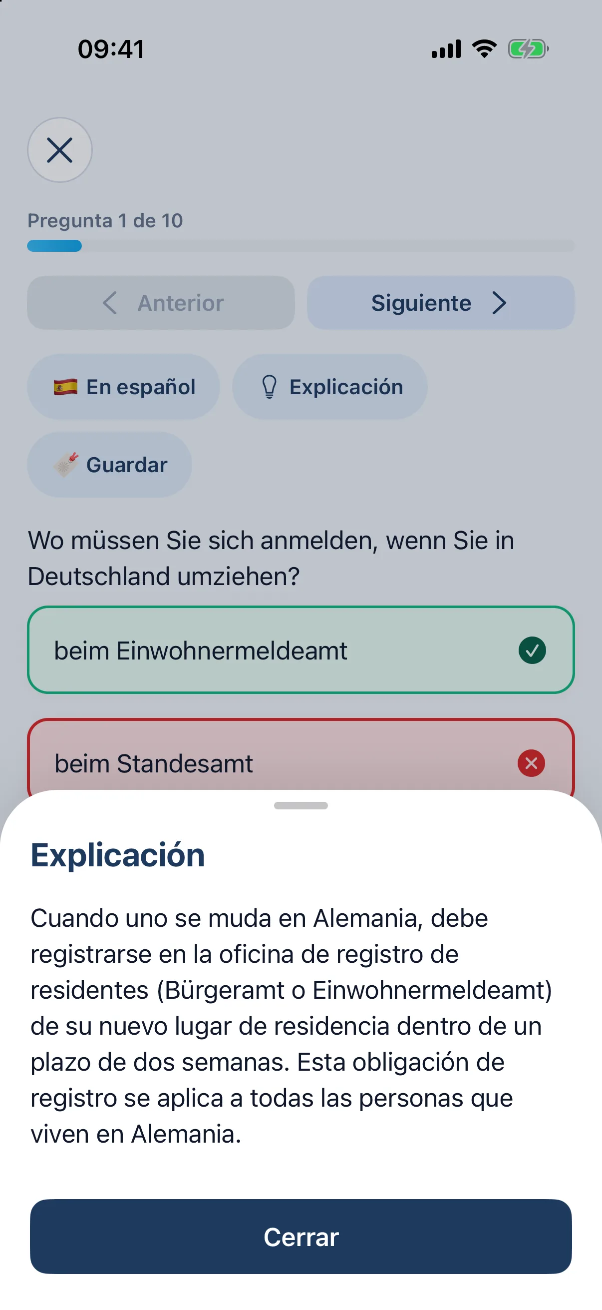 Road to Germany – Explicación