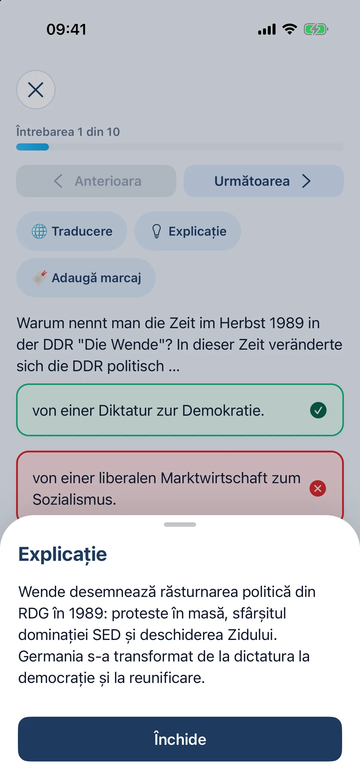 Road to Germany – Explicație